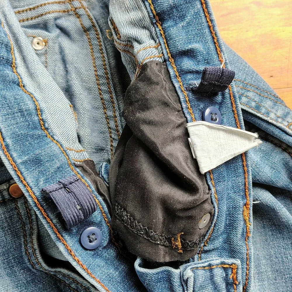 Wrangler Retro Kids‎ Relaxed Bootcut Distressed Medium Wash Jeans 27x24